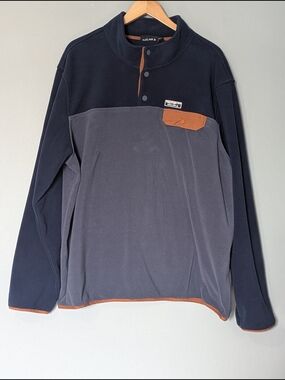 Auclair Men's 1/4 Snap Pullover Sweater Retro Heritage